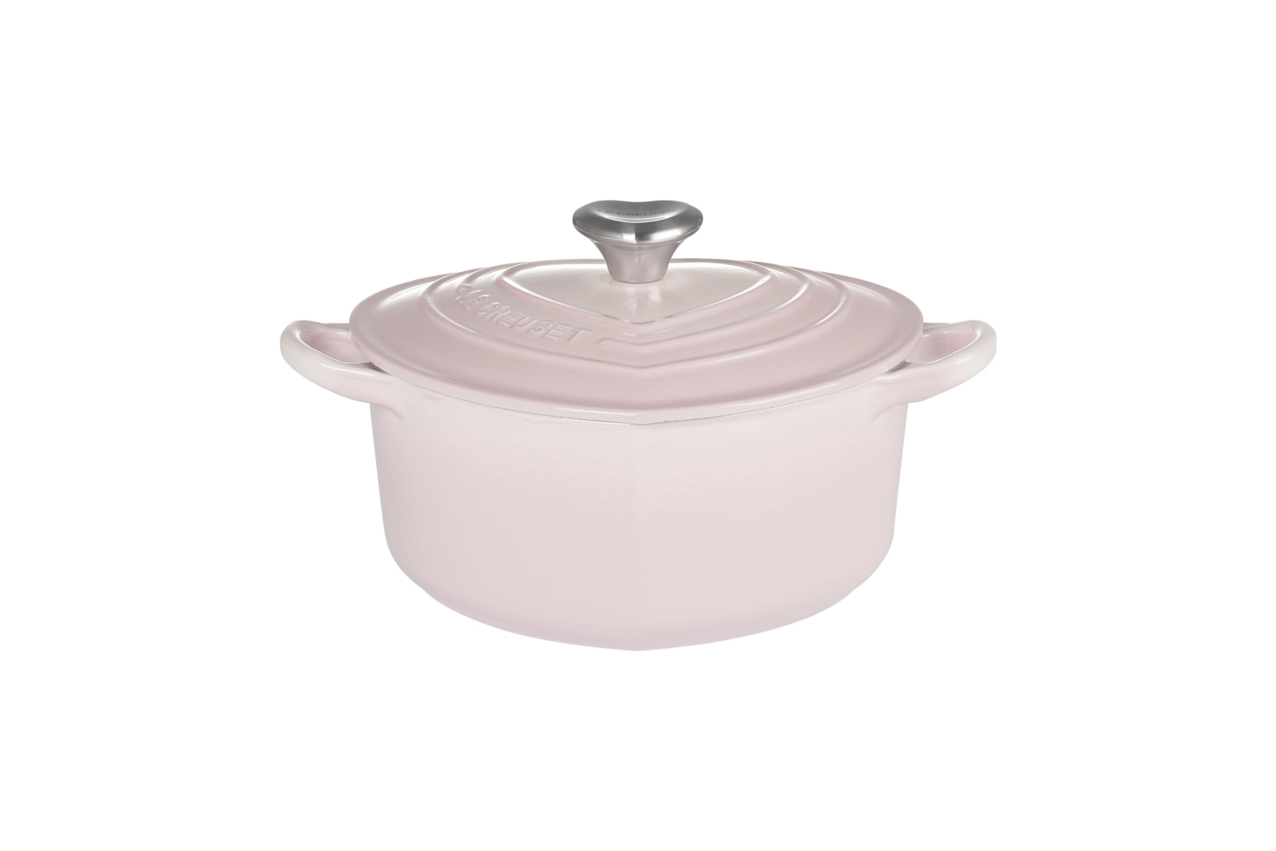 Le Creuset 21401207774455 20cm Heart Shaped Saucepan with Cast
